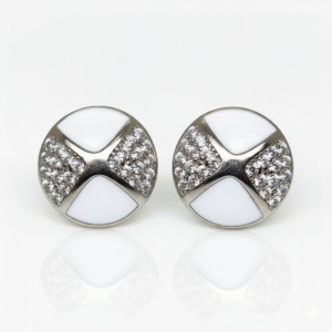 Cz wh.t 925 Silver Tops