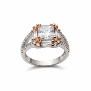 CZ D.T 925 SILVER RING