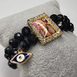 GURUJI BLACK BEADS WITH EVILEYE