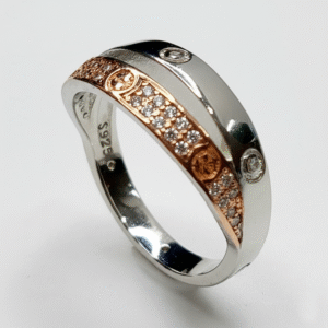 DUAL TONE CARTIER COUPLE BAND(LADIES)