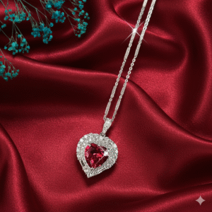 HEART PENDENT - 925 PURE SILVER