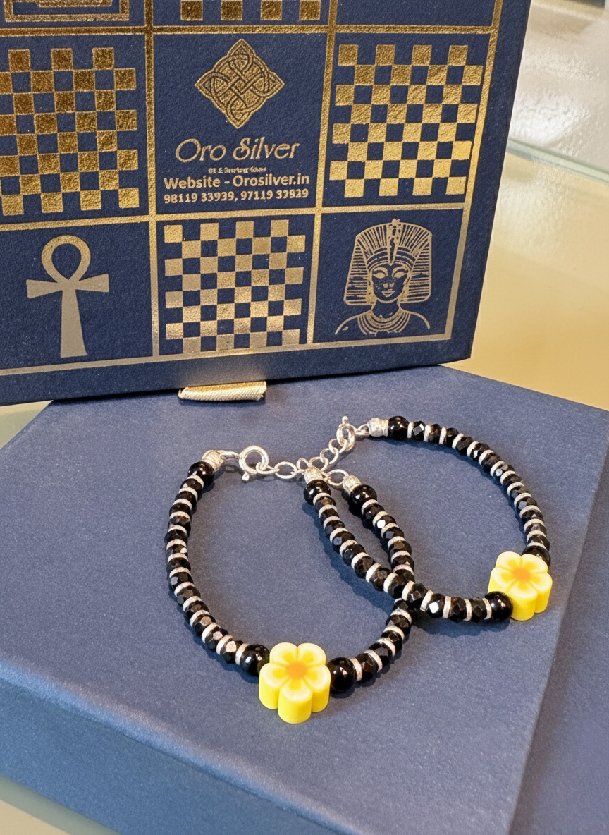 925 Silver Baby Bracelet (pair) - Image 3