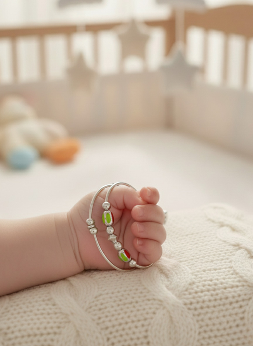 92.5 Baby Silver Bracelet