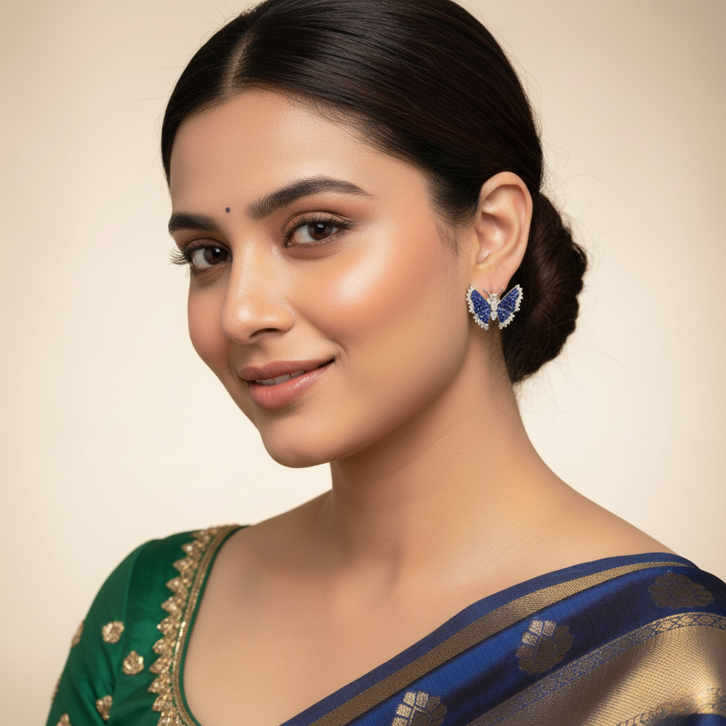 92.5 Silver Earrings - Image 2