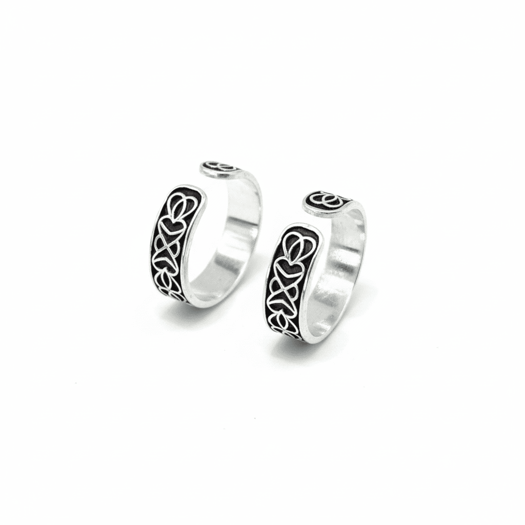 925 SILVER BAND TOE RING