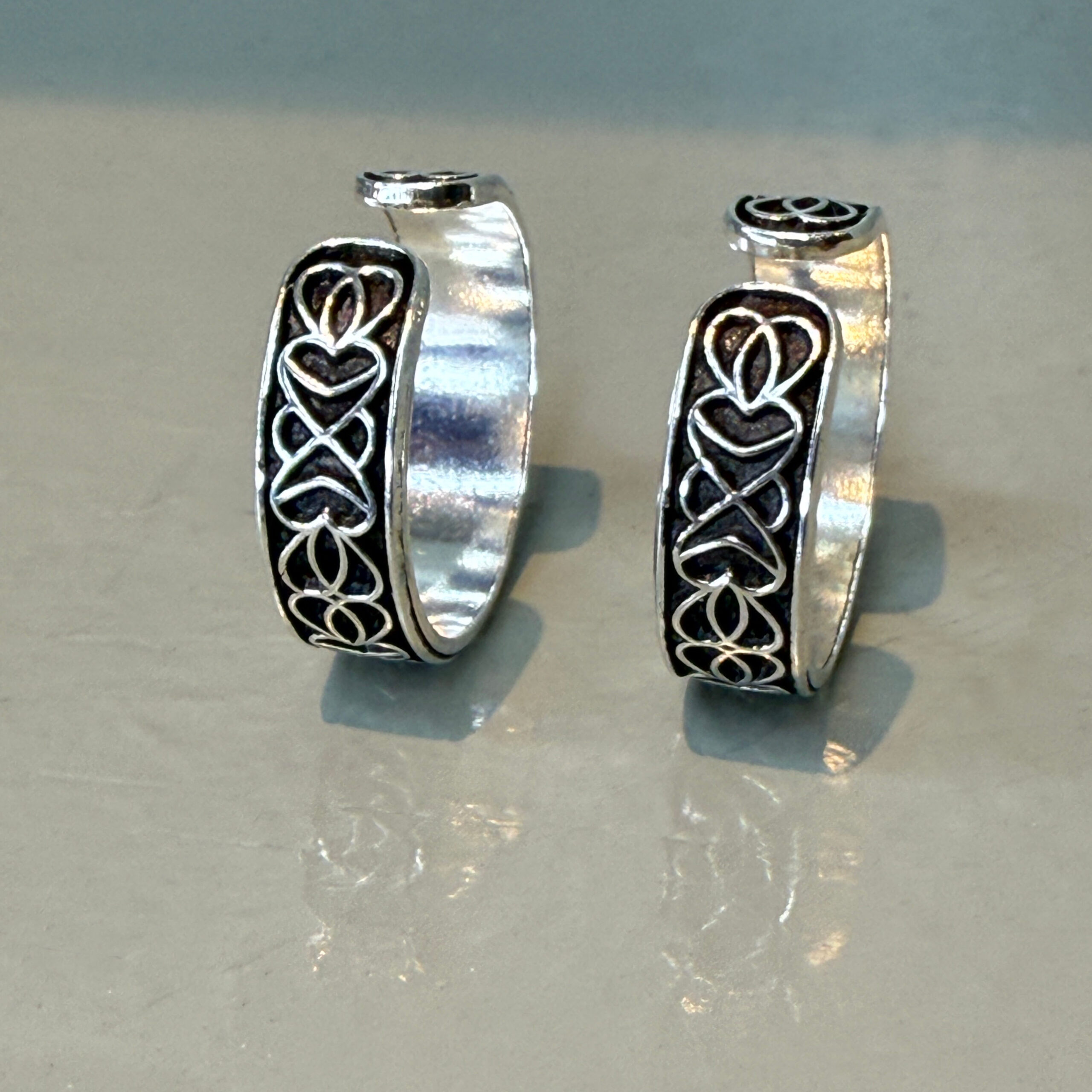 925 SILVER BAND TOE RING - Image 4
