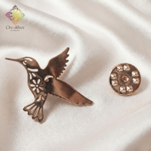 Hummingbird Elegance Brooch (925 SILVER)