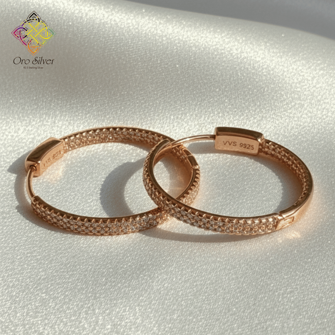 SWAROZKI BIG Hoop Earrings - Image 2