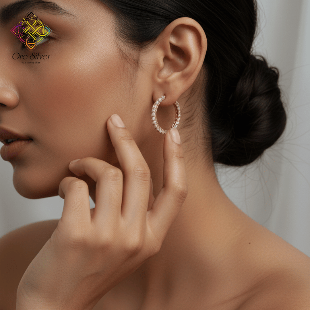 SWAROZKI BIG Hoop Earrings - Image 3