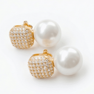 PEARL DROPS (ROSE GOLD PALTED)