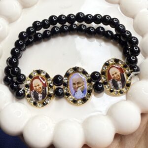 TRIPLE GOD BLACK GURUJI BRACELET